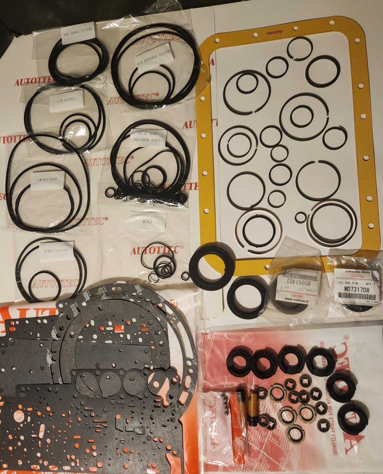 R/V4A51 / R/V5A51 Transmission Overhaul kit fit (Mitsubishi) 97-2015