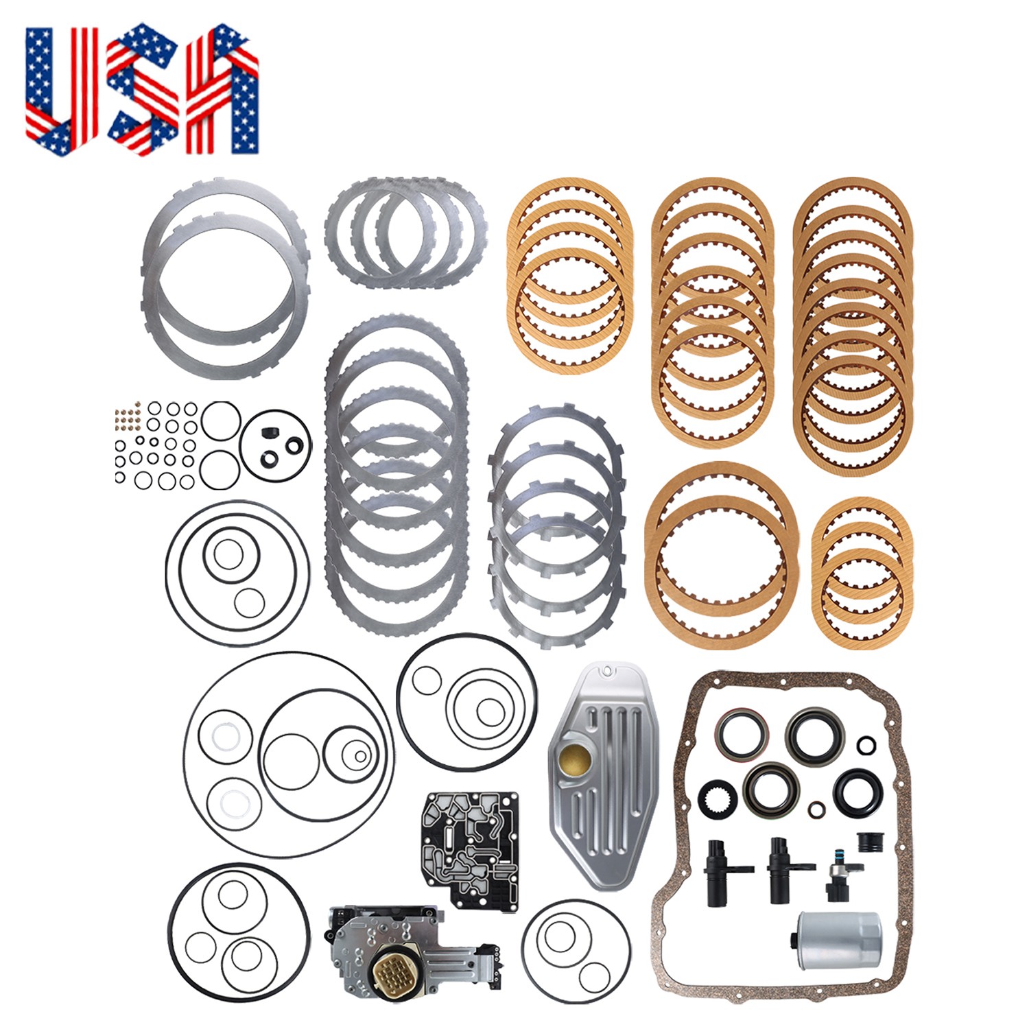 Transmissions Master Rebuild Kit Filter Friction Steel for 45RFE 545RFE 65RFE us