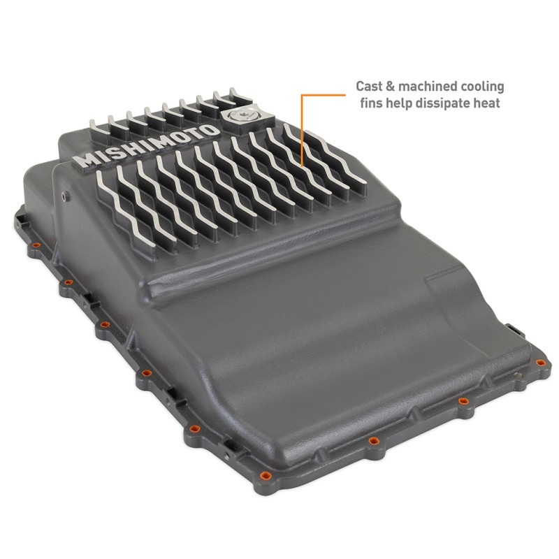 For 2021+ Ford 10R60/10R80 Transmissions Mishimoto Aluminum Transmission Pan