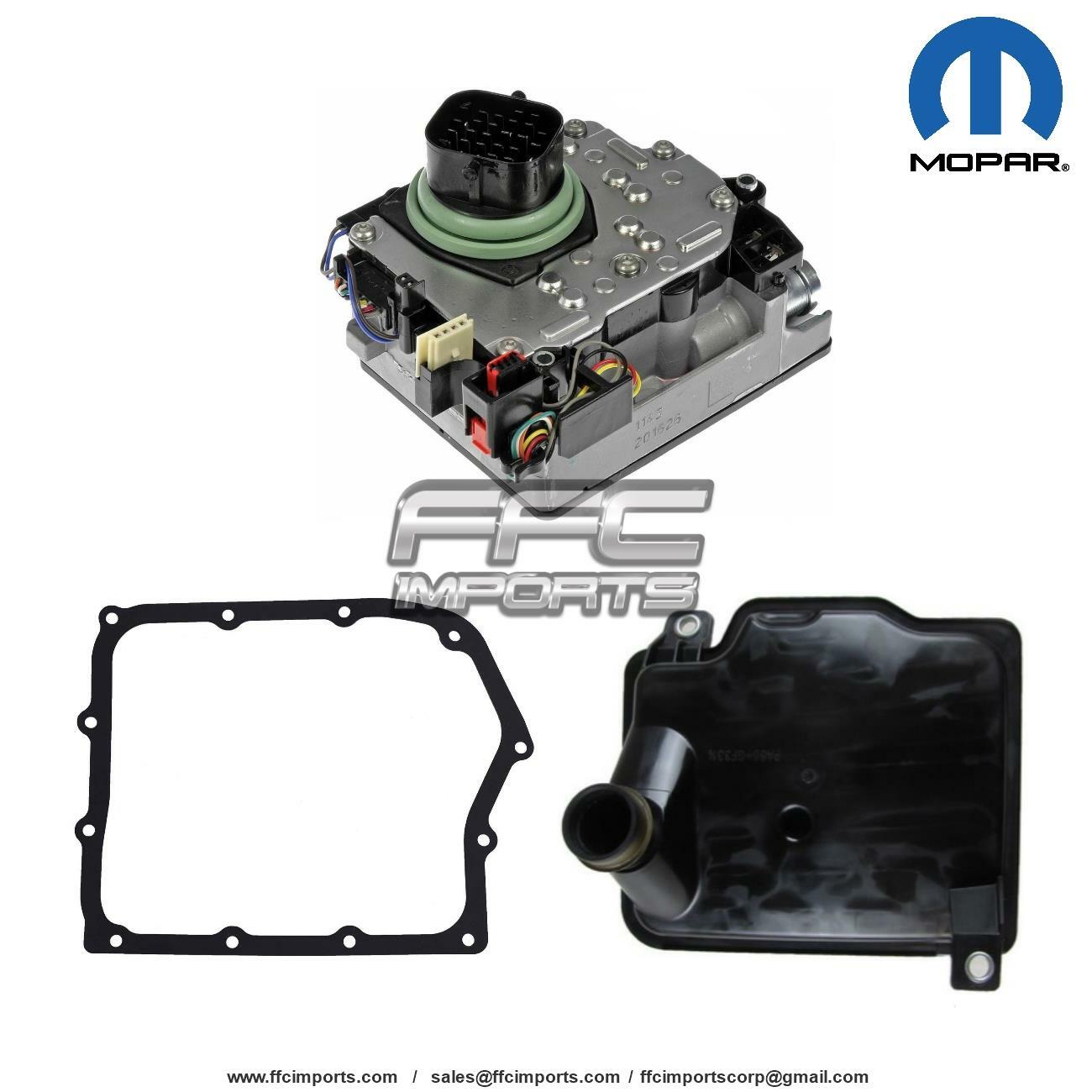 62TE Transmission MOPAR Solenoid Block Filter KIT 2006-UP (6 SPEED) for Chrysler