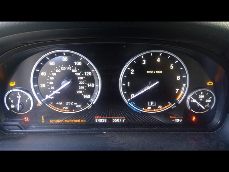 Automatic Transmission Gasoline RWD Fits 14 BMW 535i 2229842