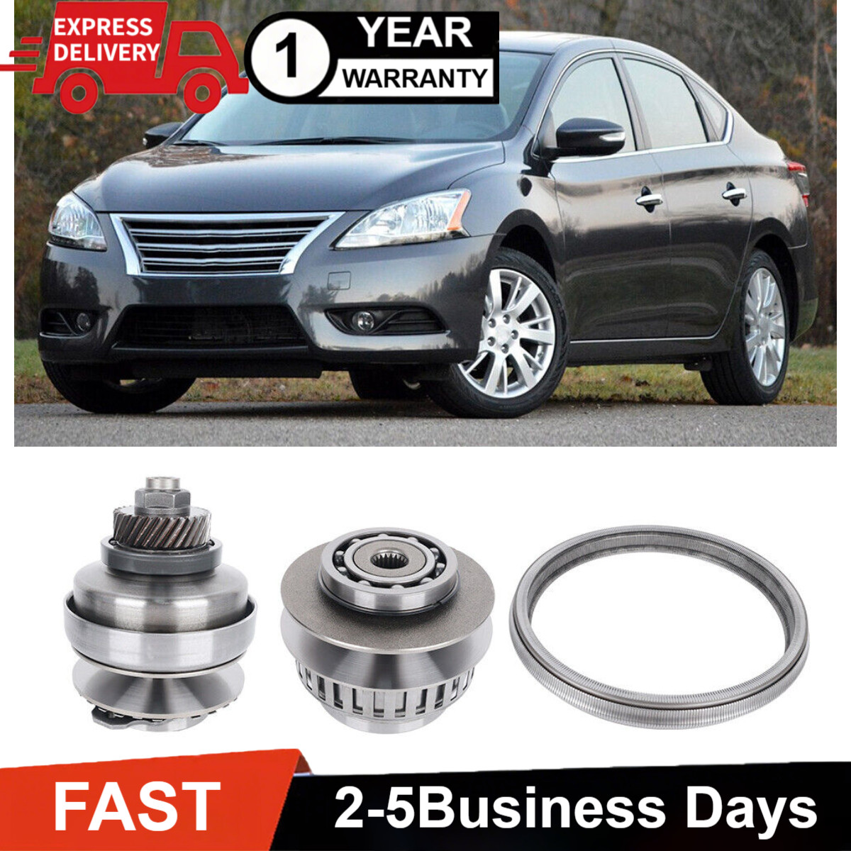 RE0F11A JF015E Transmission Pulley Set For Nissan Sentra 901068 29T Belt Chain