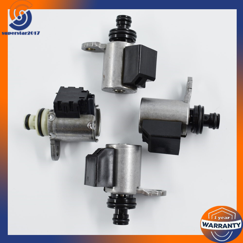 4Pcs CVT Transmission Solenoid Kit For Nissan Rogue 2010 L4 2.5L