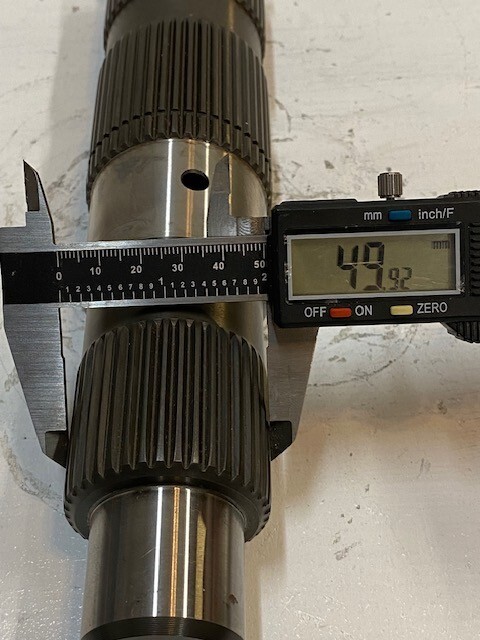 Main Shaft 29542205D, 12-1/2″ Length, 16mm Bore, 36mm Outside Bore