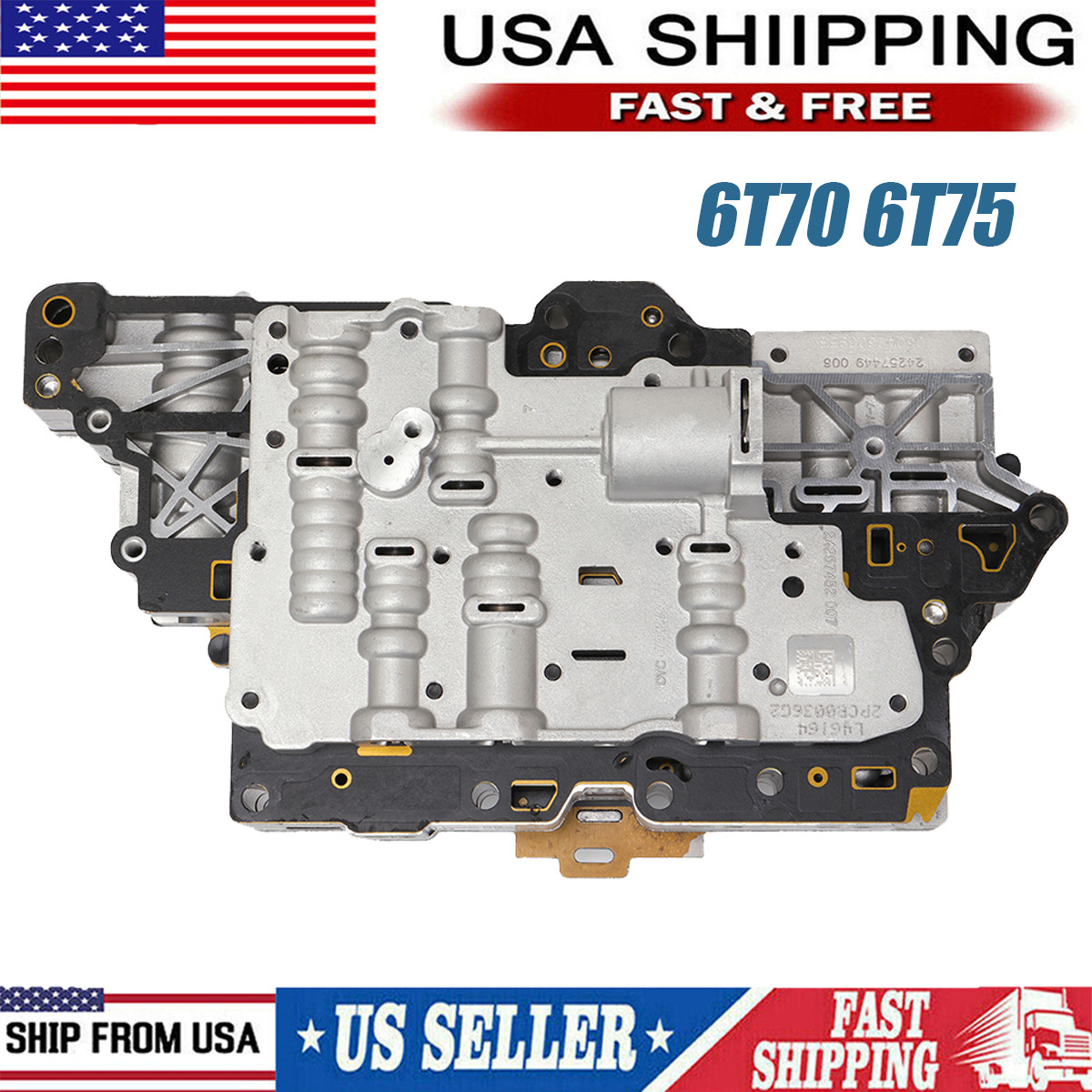 6T70 6T75 Transmission Valve Body Rebuilt Tested fits For GM Buick Chevy 2010-up