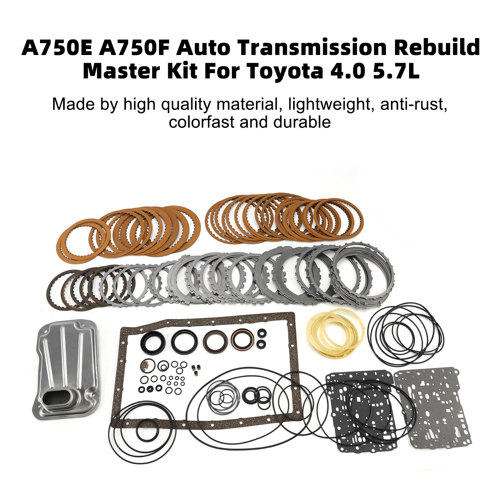 🚗A750E A750F Auto Transmission Rebuild Master Kit For Toyota 4.0 5.7L T05