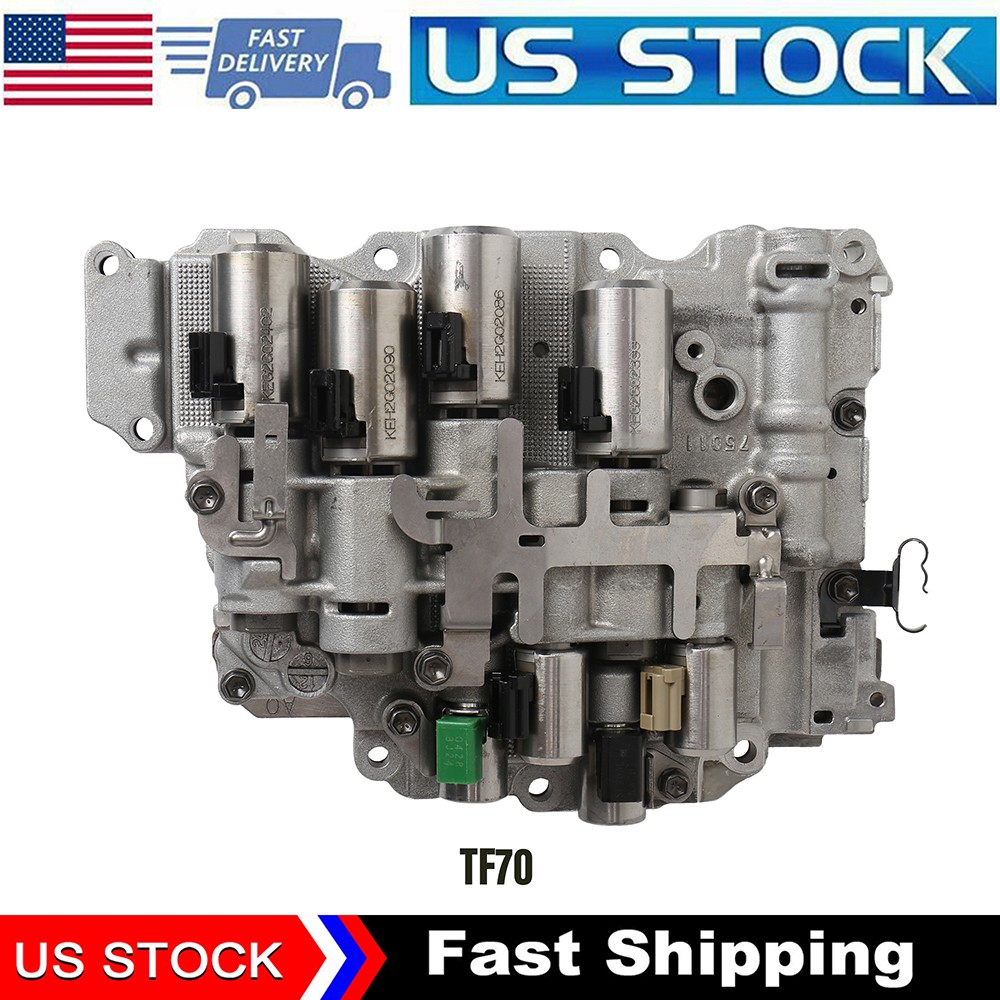 TF70 Valve Body Transmission W/ Solenoids For Mazda MPV CX-7 CX-9 2005-Up
