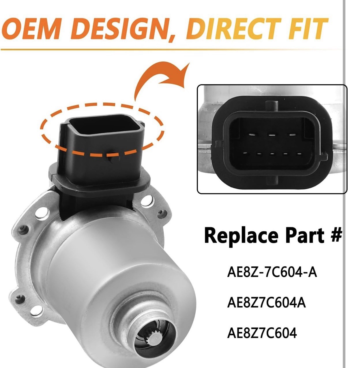 2PCS AE8Z-7C604-A Automatic Transmission Clutch Actuator A & B fitment In Dscrpt