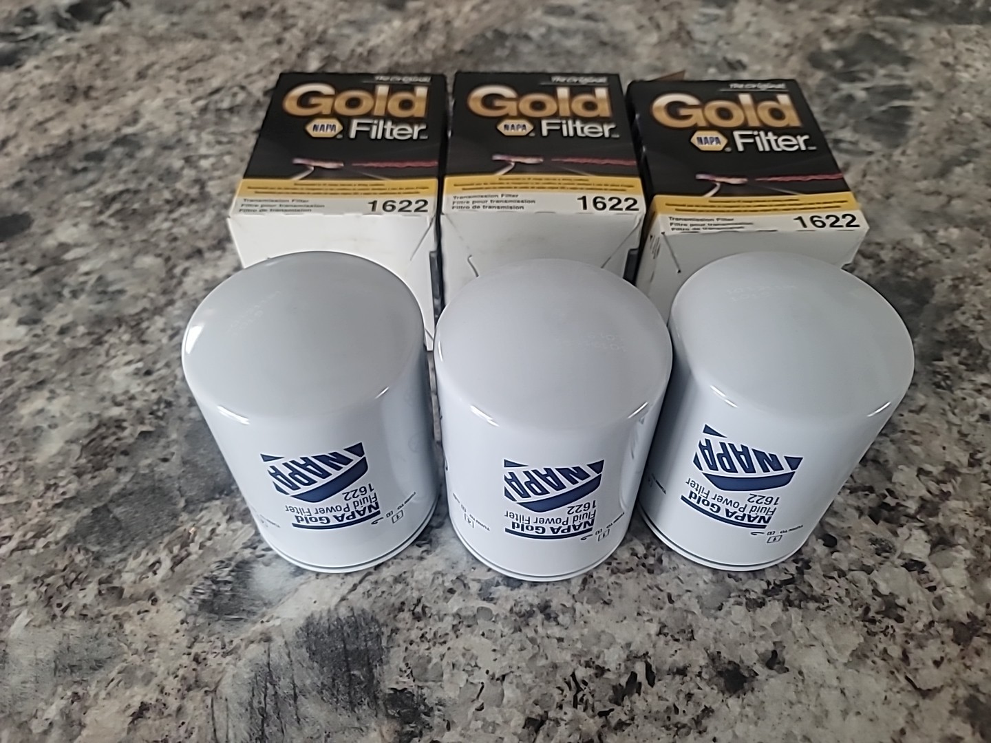 New Napa Gold 1622 [WIX 51622] Transmission Filter (LOT OF 3) NOS