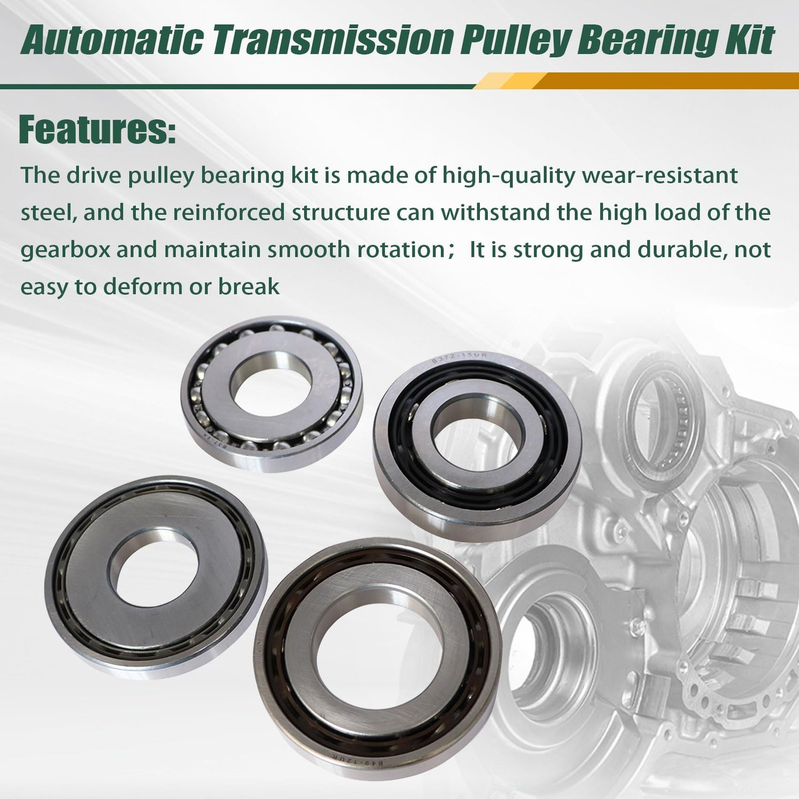 4PCS/KIT K114 CVT Automatic Transmission Pulley Bearing Kit Fit For Toyota LEXUS