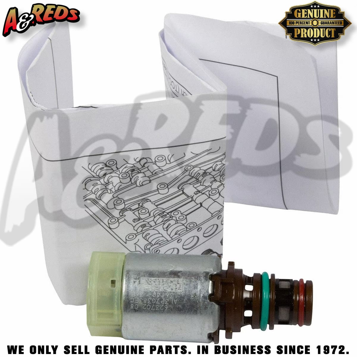 Genuine Ford 6R60,6R75,6R80 TCC, SSA, SSC Solenoid (Band ID #4) (#AL3Z-7G383-U)