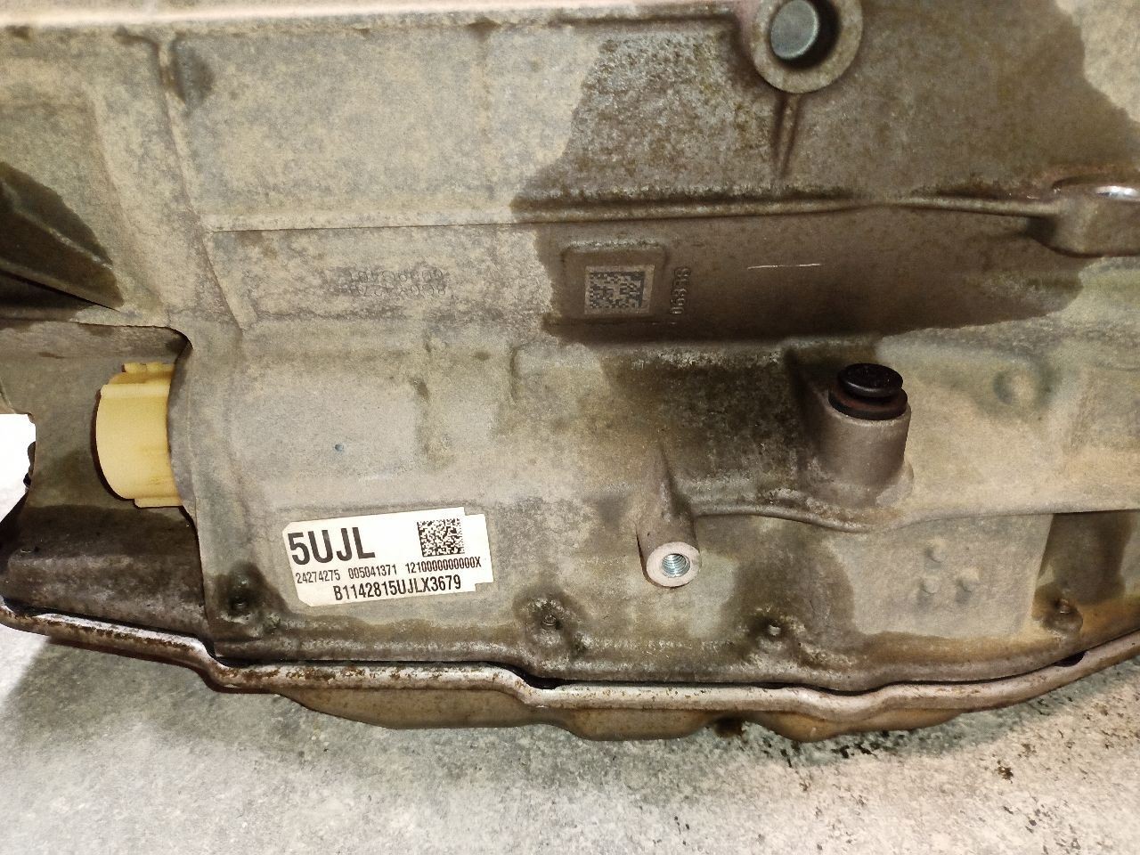 4WD Automatic Transmission from 2015 Chevrolet Silverado 1500 6.2L 12487787