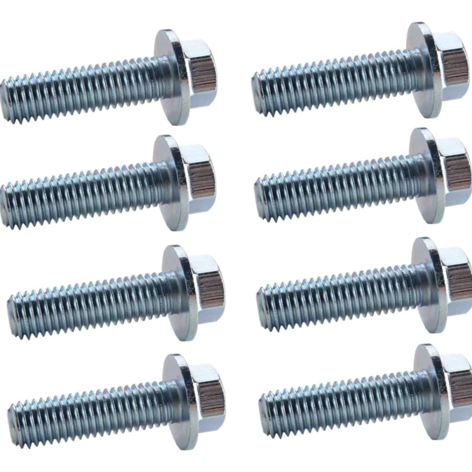 LS Transmission Bell Housing Bolt Set 8 Grade 10.9 Zinc Hex 3/8 Inch for GM L…