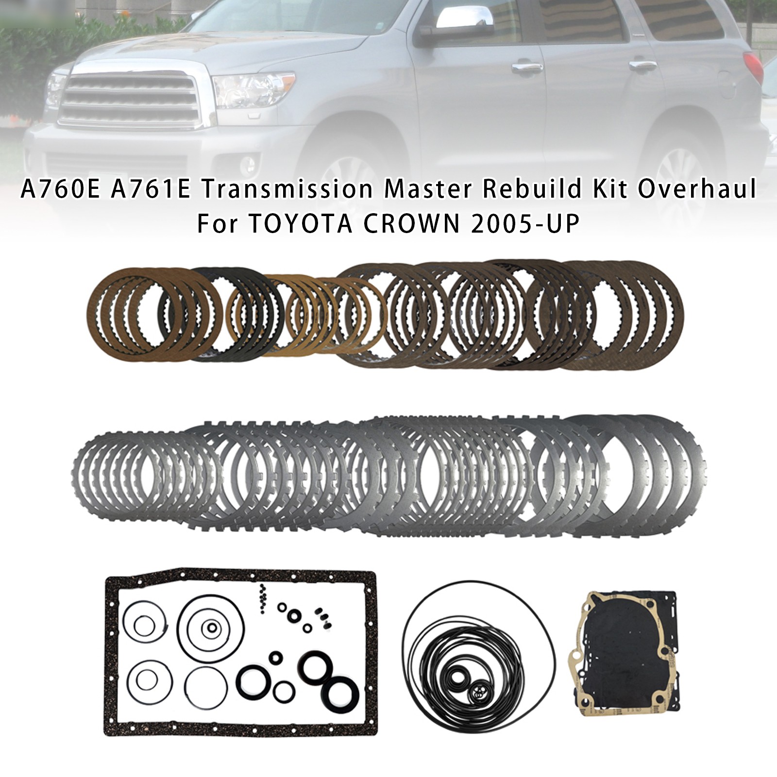 A760E A761E Transmission Master Rebuild Kit Overhaul For TOYOTA CROWN 2005-UP