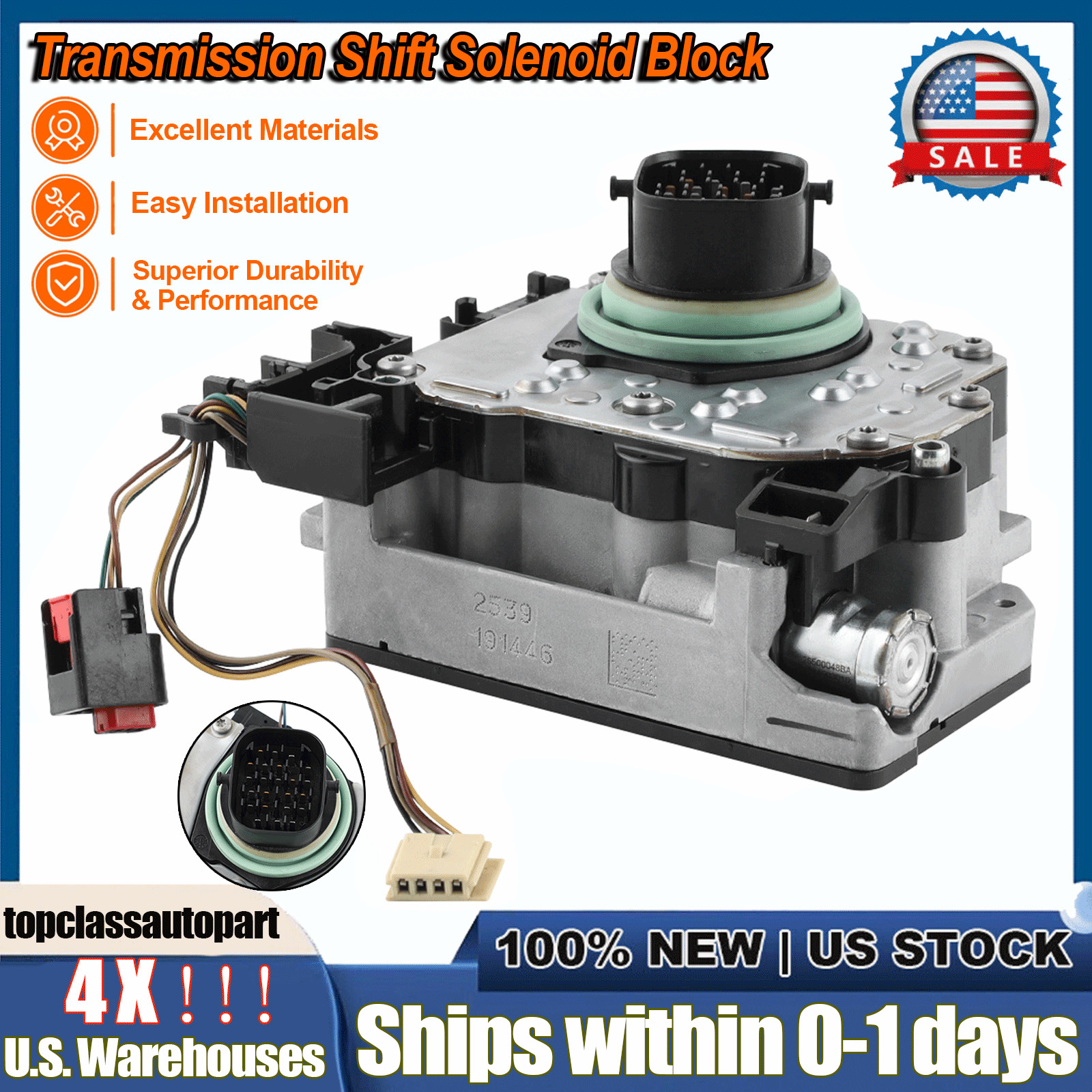 Transmission Valve Body Solenoid For Chrysler Dodge Journey Grand Caravan (62TE)