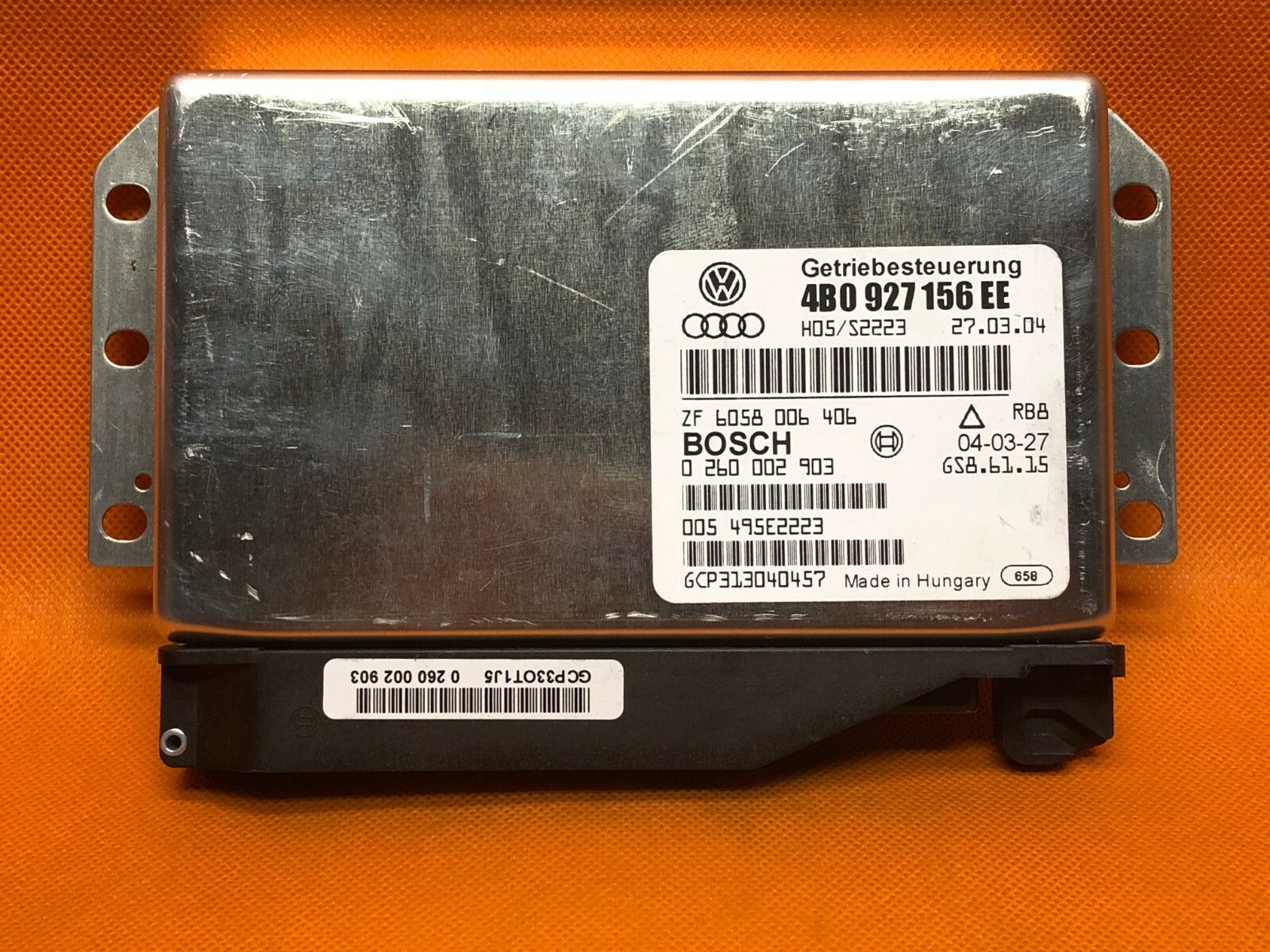 PROGRAMMED PLUG & PLAY 04 A6 TRANSMISSION CONTROL AT 4B0 927 156 EE TCM TCU nb0