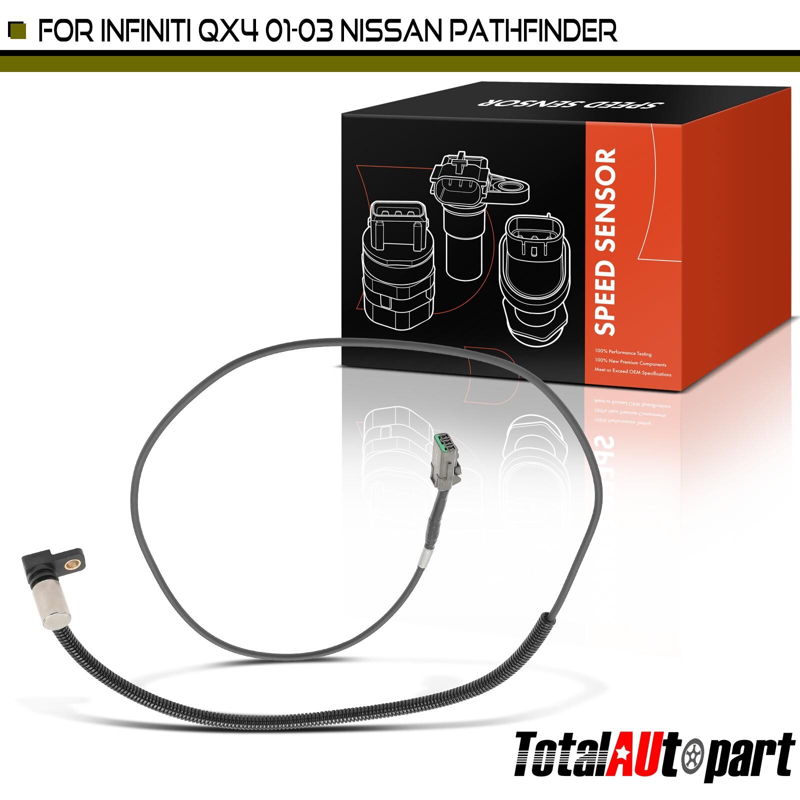 Speed Sensor for Nissan Pathfinder 1998 2002 INFINITI QX4 2001-2003 Auto Trans