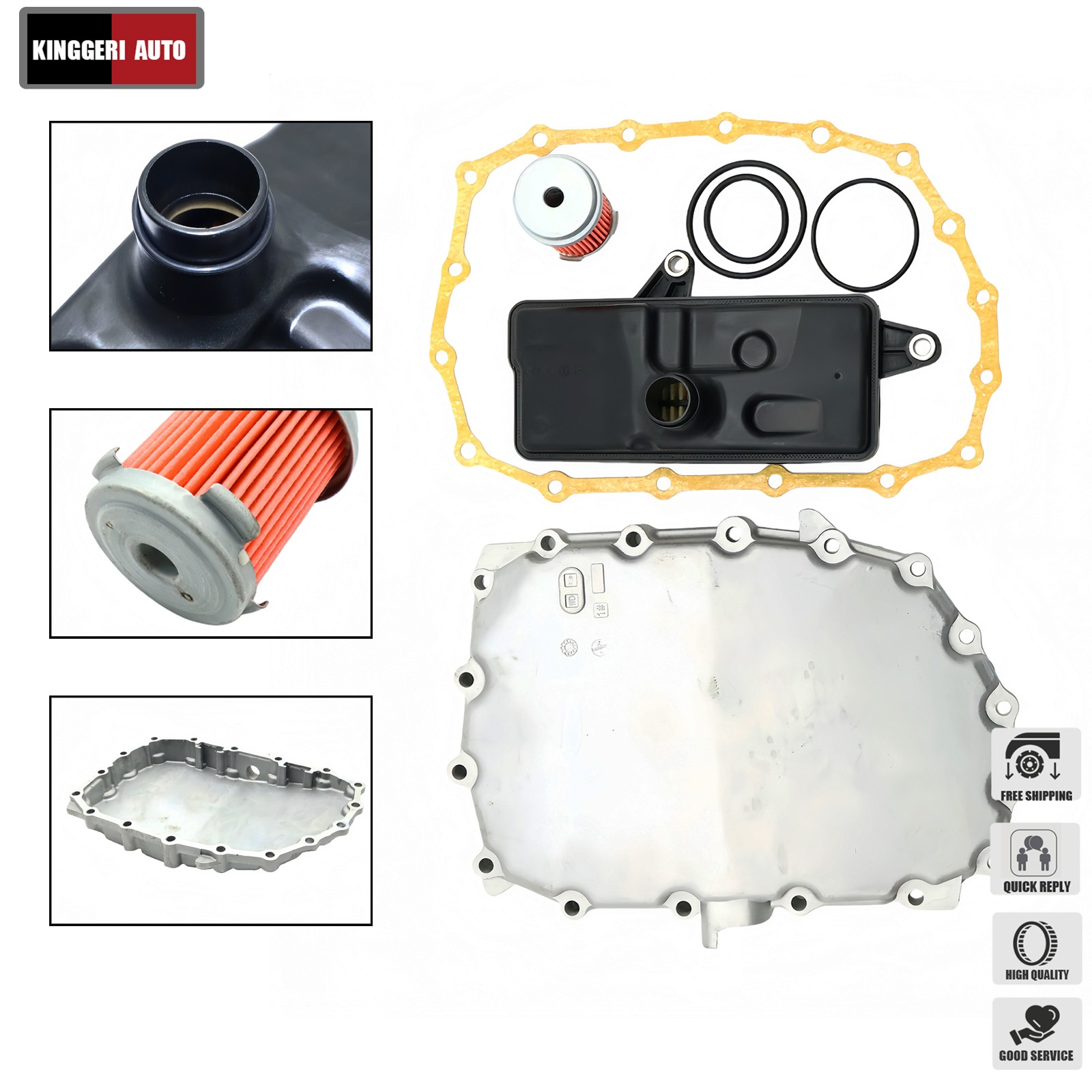 For Honda Civic HR-V Fit New Transmission Oil Pan Filter Kit 21151-R3W-000