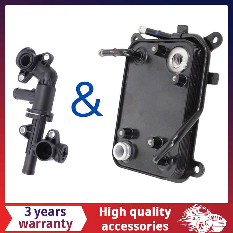 NEW Transmission Oil Cooler Warmer & Valve For 2015-2017 Hyundai Sonata 2.4L