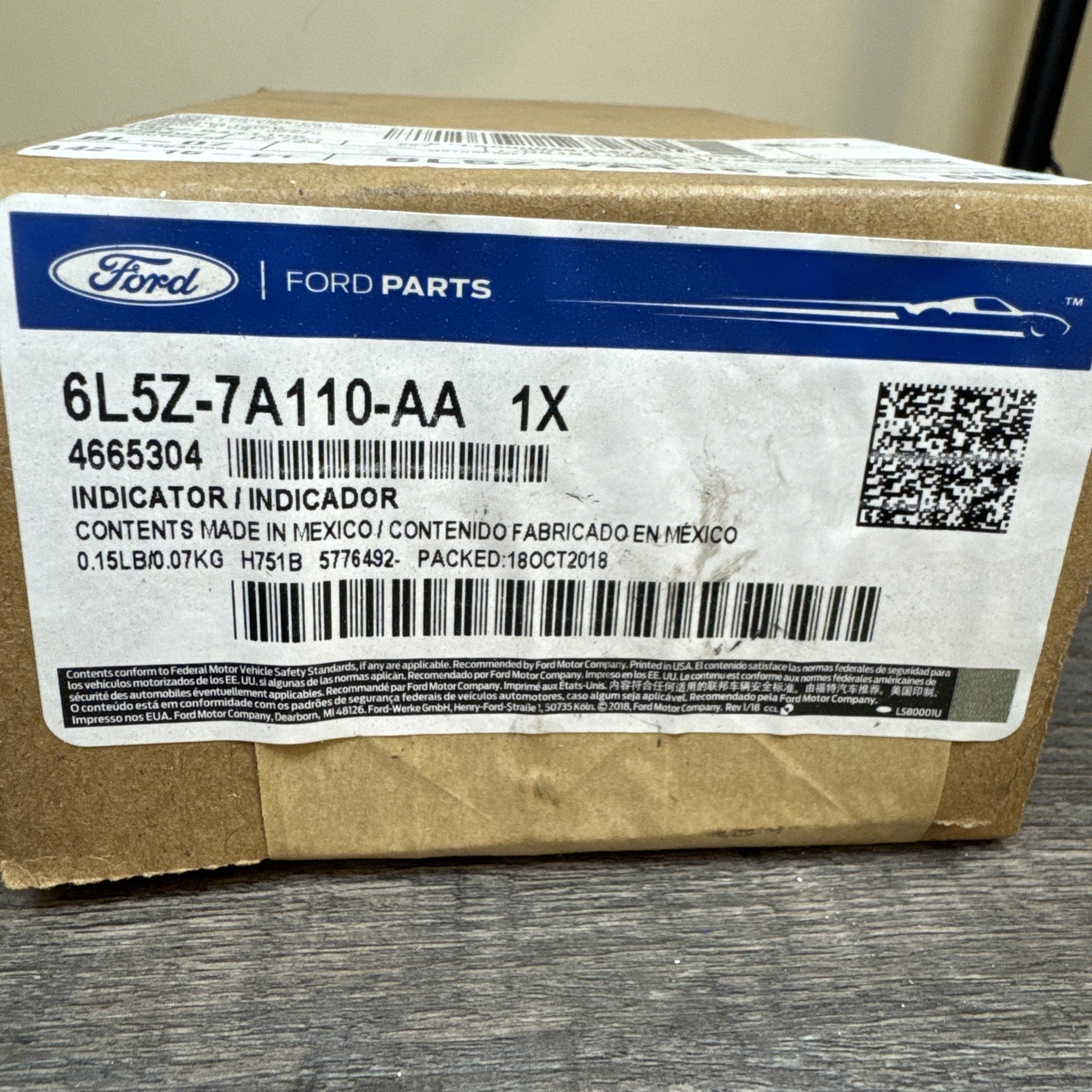 Genuine Gear Shift Indicator Assembly Cable Ford Ranger No.6L5Z-7A110-AA