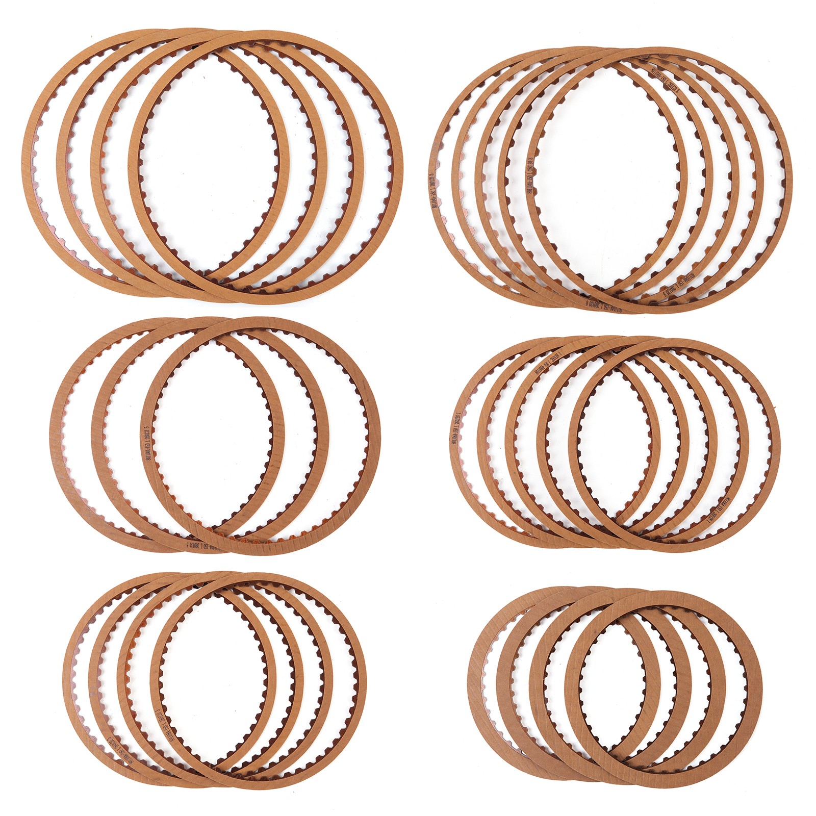 25pcs Transmission Clutch Friction Plate Kit for Toyota 2016-up UA80E UA80F
