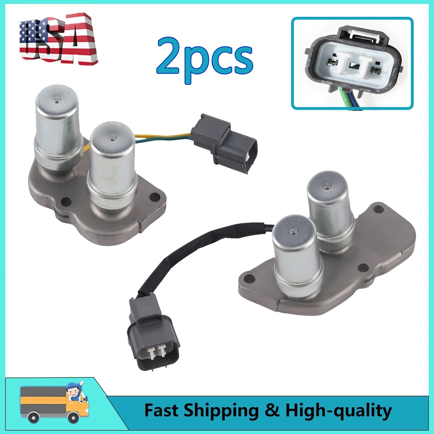Shift Control and Lock Up Solenoids Set for Honda Accord 1990-97 28300-PX4-003