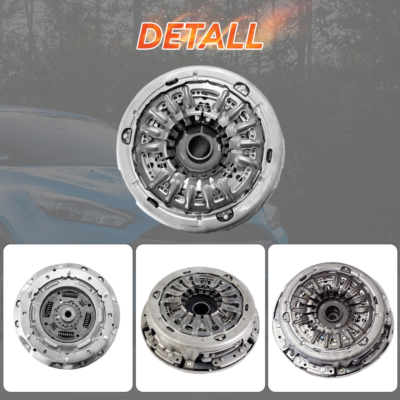 DPS6 6DCT250 Auto Transmission Dual Clutch Kit 602000800 For Ford Focus Fiesta