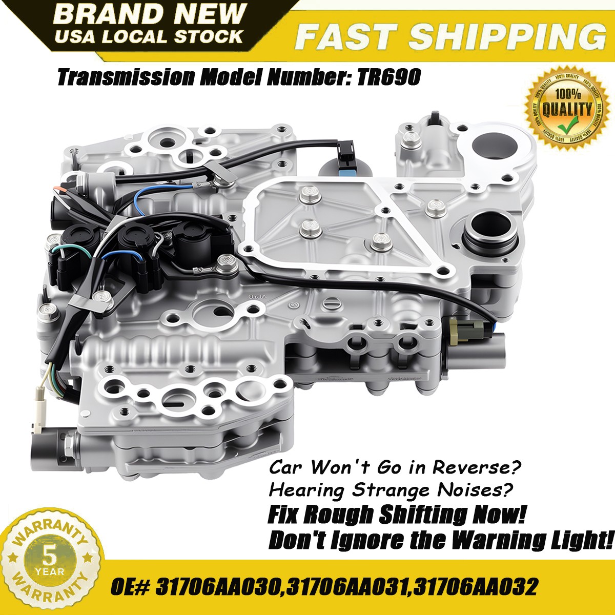 OEM CVT Transmission Valve Body For Subaru Forester Outback Impreza Legacy TR690