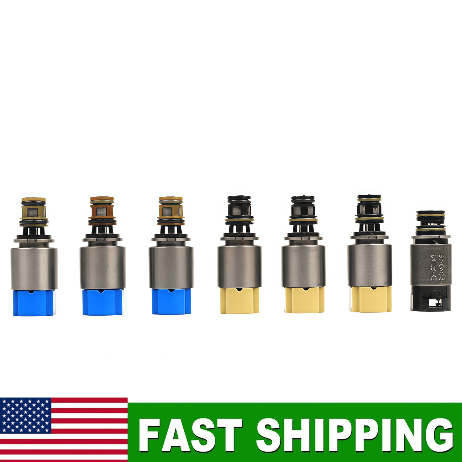7PCS SET 6HP19 6HP26 6HP32 TRANSMISSION SOLENOID KIT FOR BMW X3 X5 AUDI A6 A8 Q7