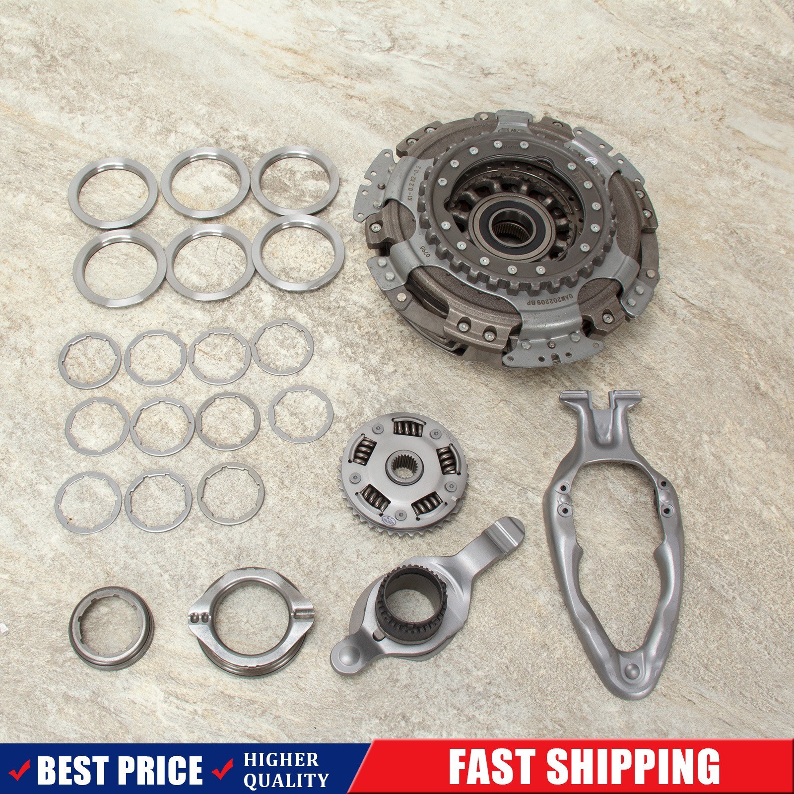 0AM DQ200 DSG Transmission LUK Dual Clutch Kit 602000600 7-Speed For Jetta Golf