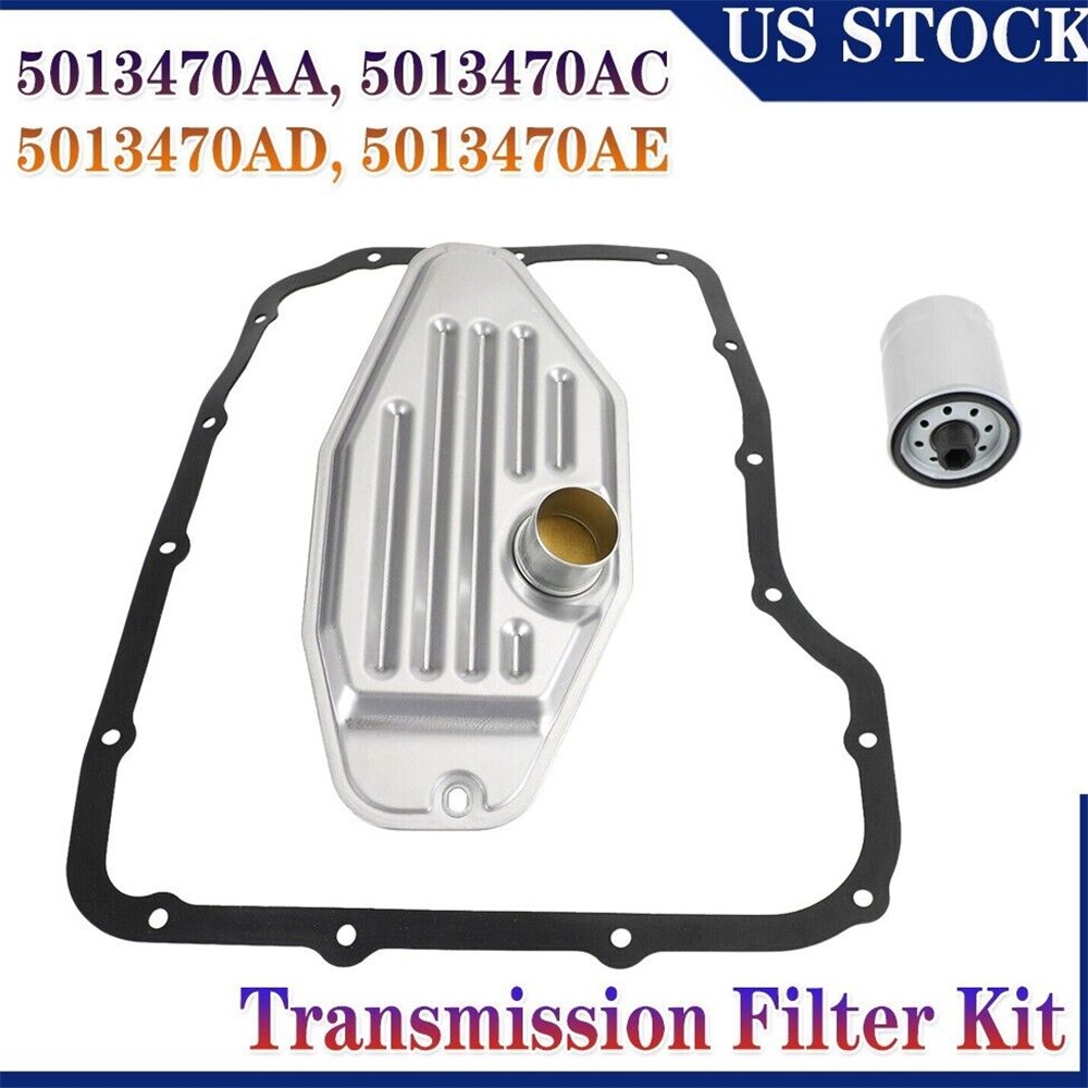 For Dodge Ram 1500 2002-2017 Transmission Filter Kit 5013470AB 45RFE #/