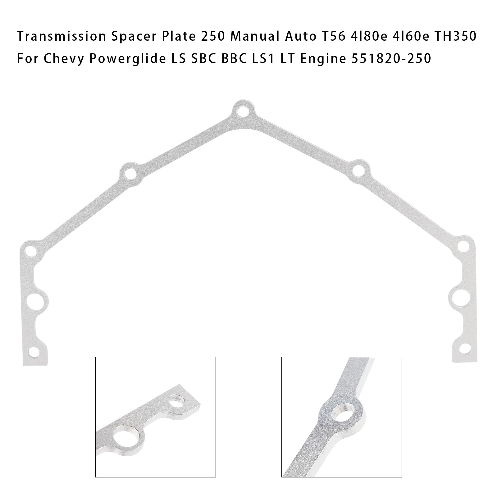 Transmission Spacer Plate 250 Manual Auto For Chevy Powerglide Engine