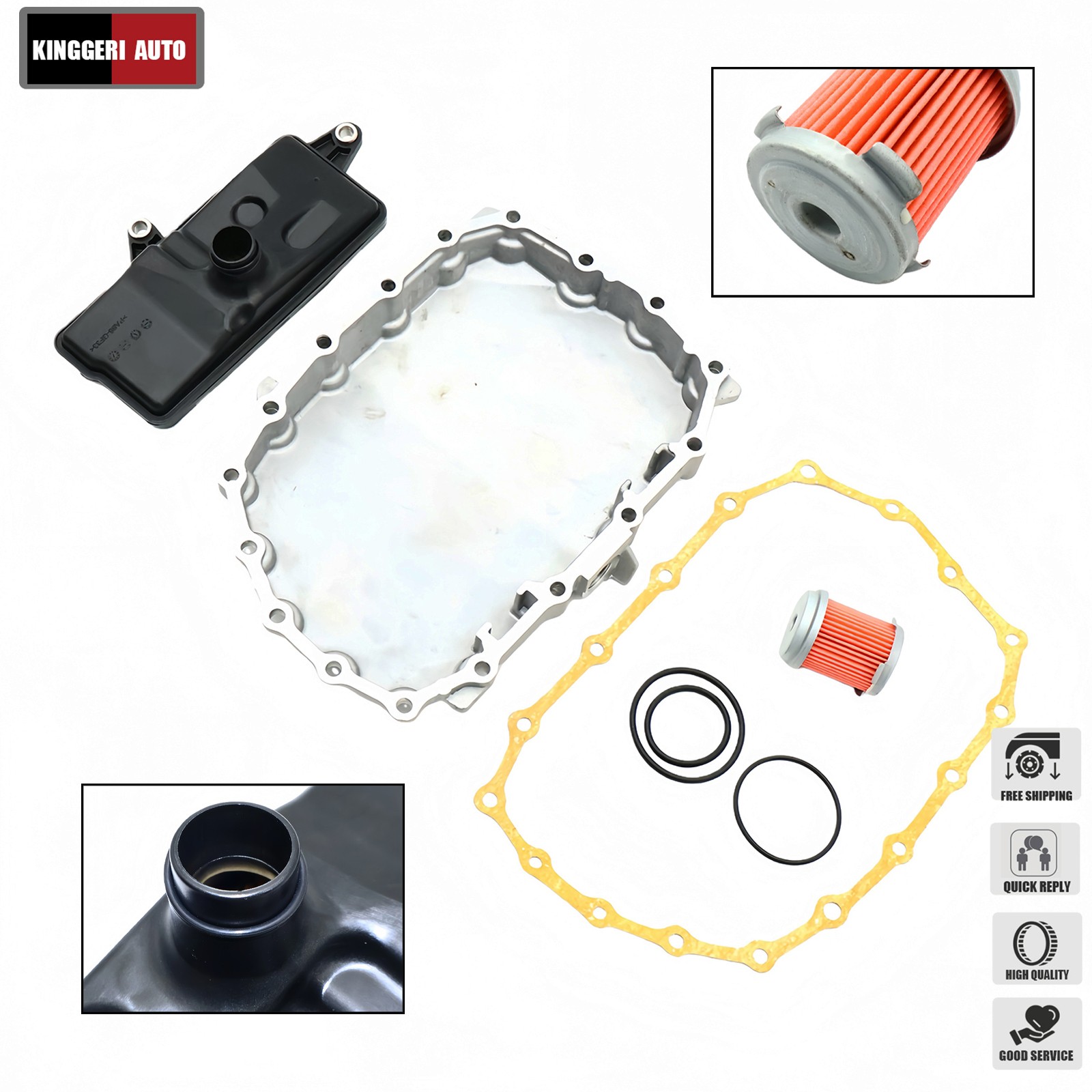 For Honda Civic HR-V Fit New Transmission Oil Pan Filter Kit 21151-R3W-000