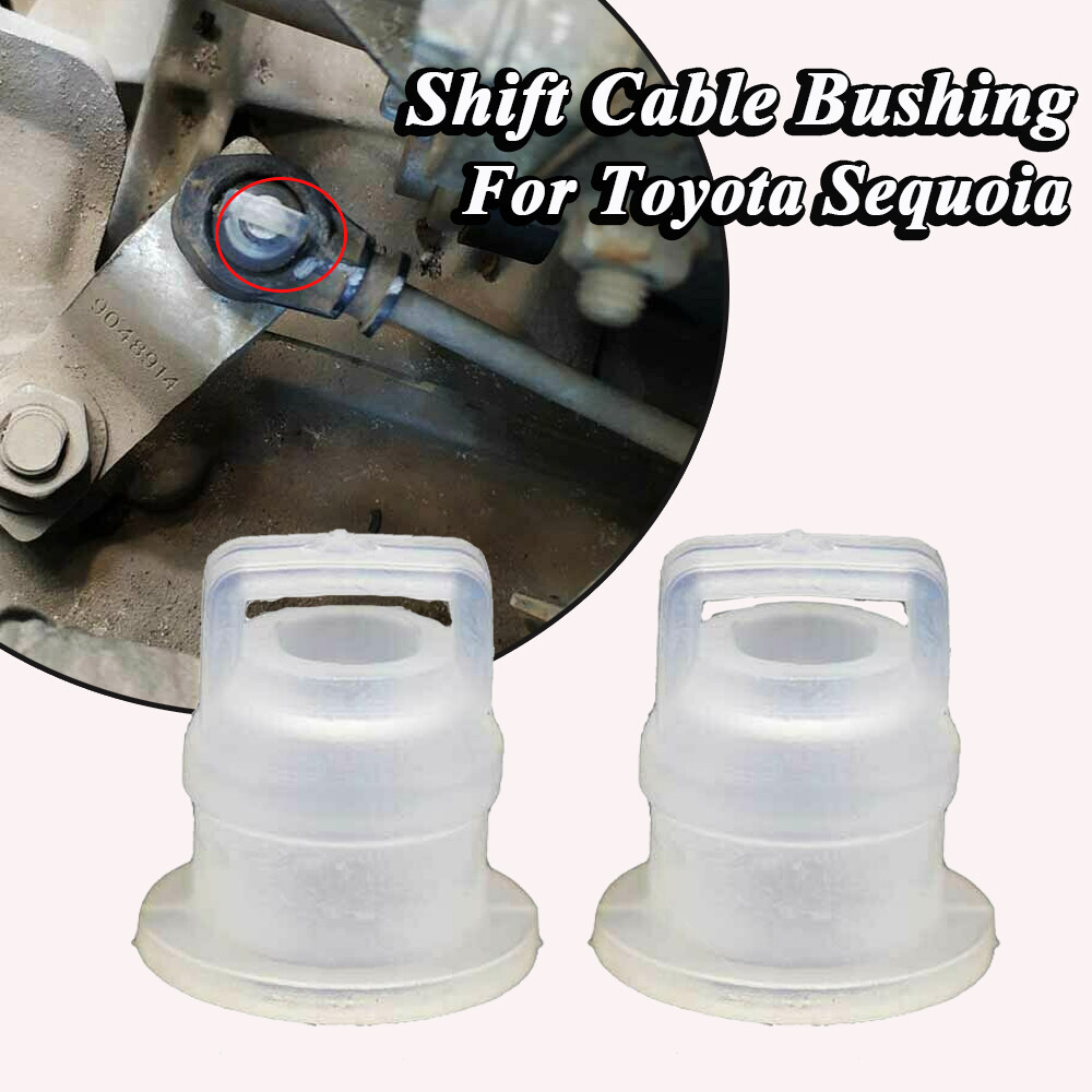 2Pcs Auto-Gearbox Gear Shift Cable Linkage Bushing Repair Kit For Toyota Sequoia
