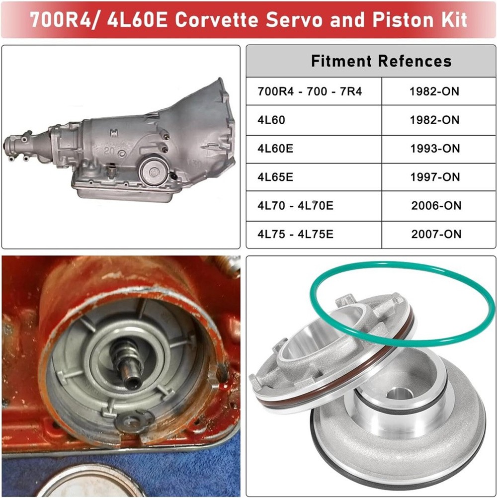 Super Hi-Performance CORVETTE SERVO KIT TH700R4 / 4L60E / 4L65E