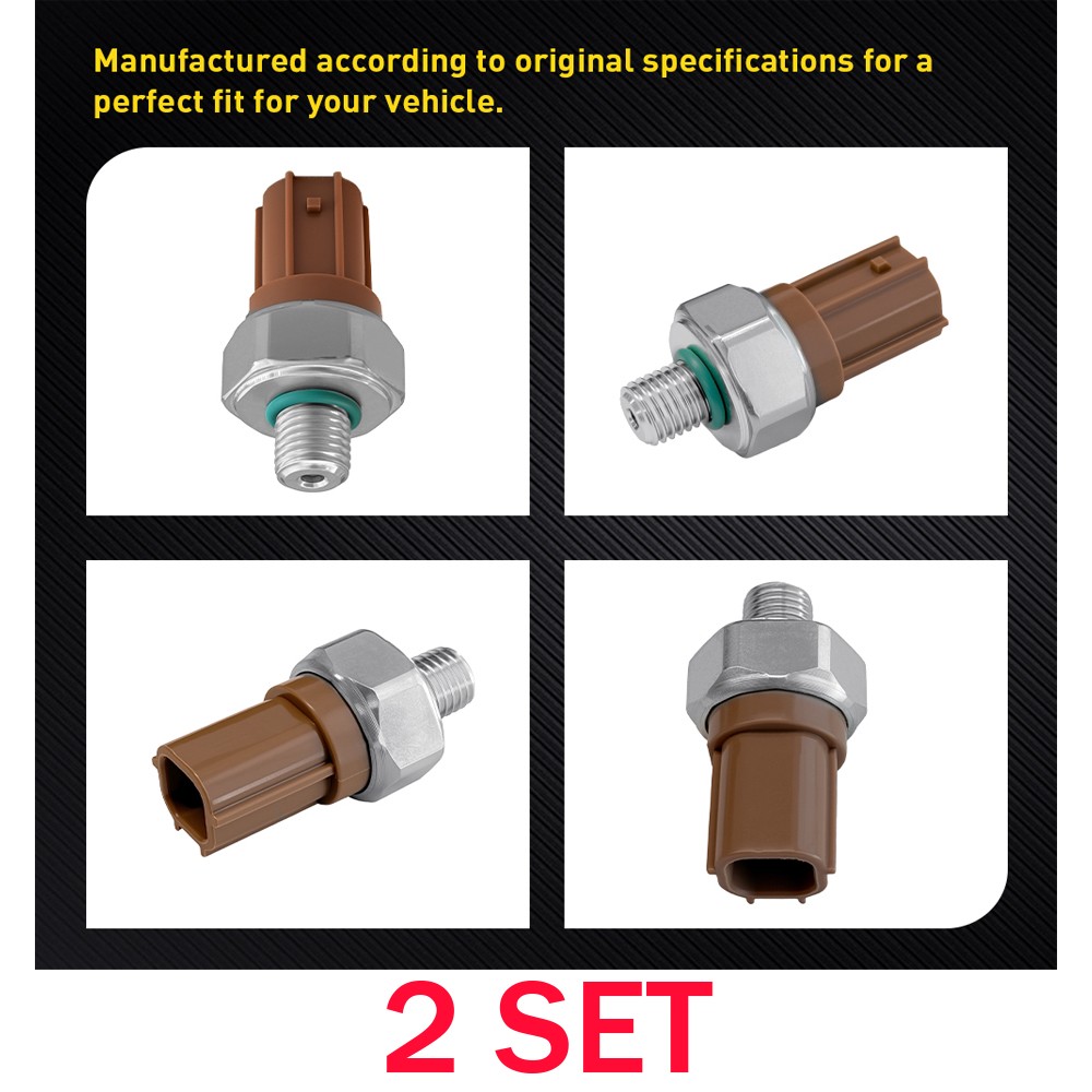 Transmission Fluid Pressure Switch 2X Fits Honda 06-11 Civic 1.8L 07-08 Fit 1.5L