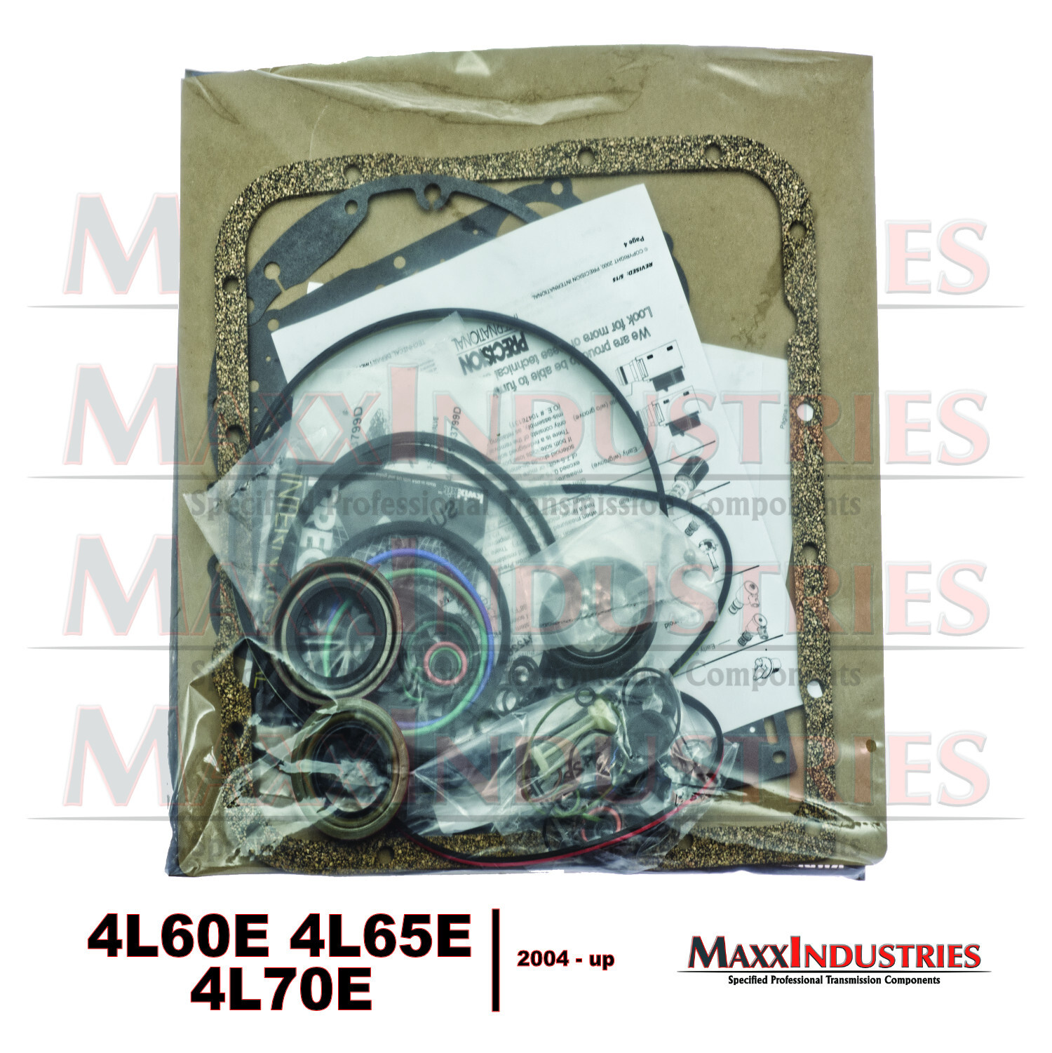2004-Up 4L65E 4L70E Transmission Performance Master Rebuild Kit w/WIDE Band
