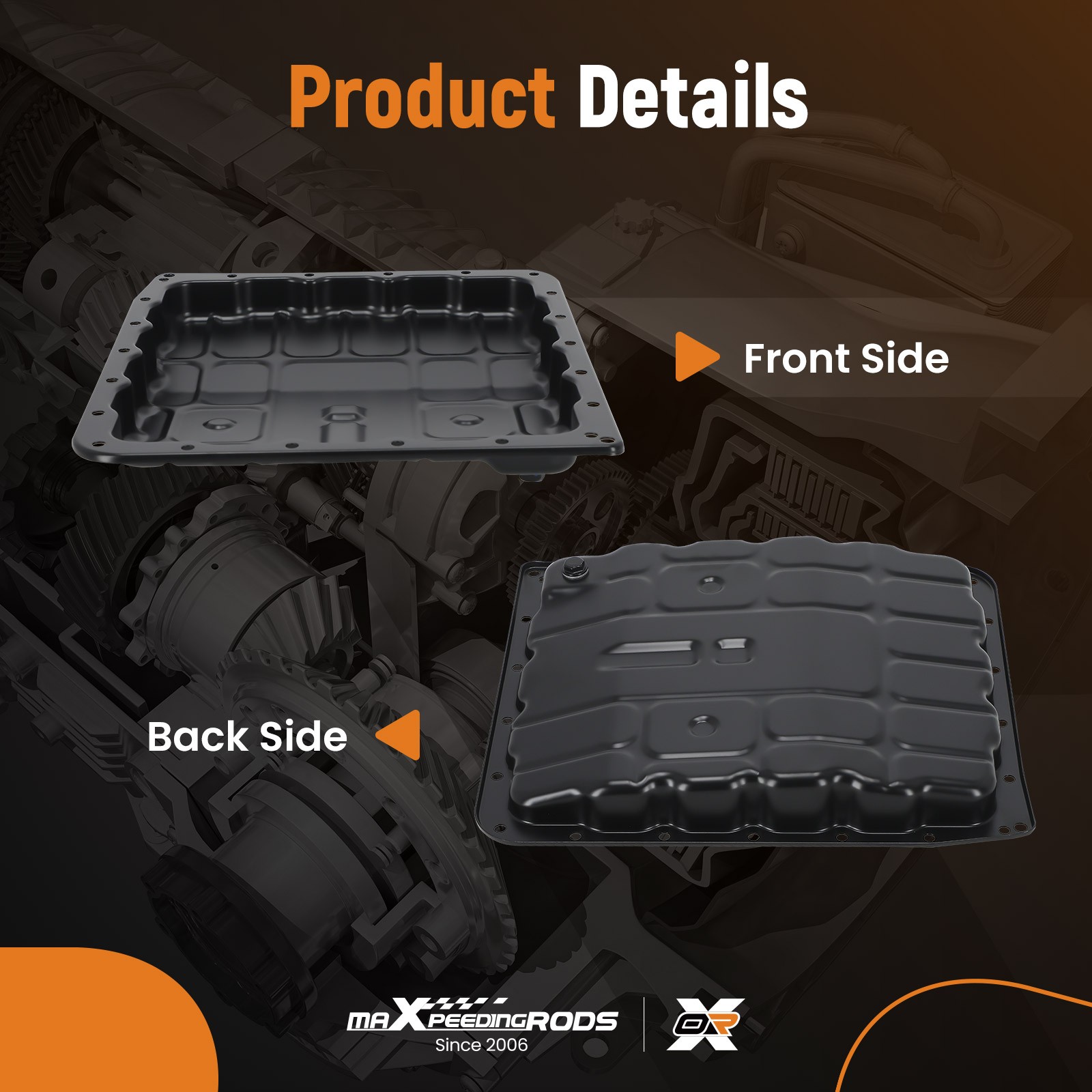 1pc Transmission Oil Pan for Nissan 350Z Frontier Armada Titan Pathfinder Xterra