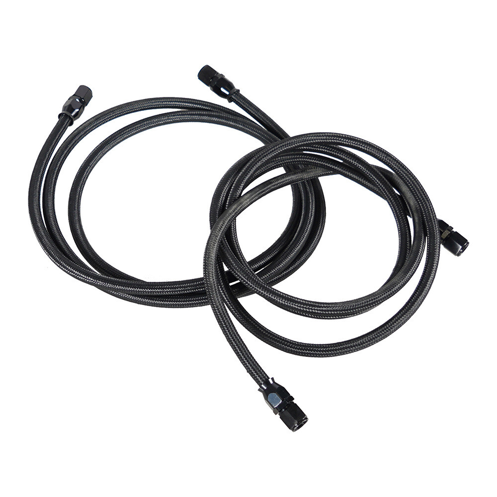 6AN transmission cooler line Compatible with 4L60 700R4 TH350 TH400 Braided Line