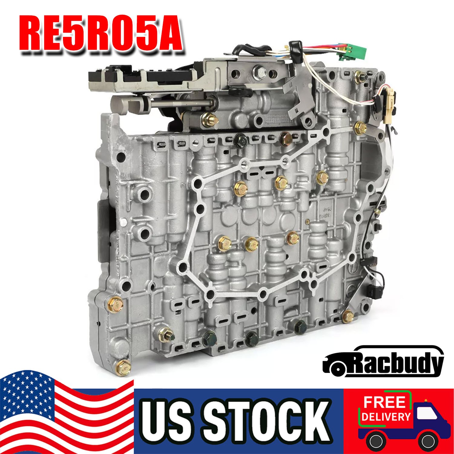 RE5R05A Transmission Valve Body Solenoid TCM For Nissan Xterra /Titan 0260550002