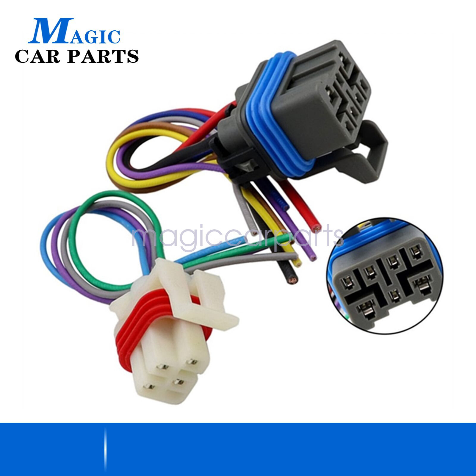 2X Neutral Safety Switch Connector 7PIN & 4PIN fits GMC Chevy 4L60E 4L80E 4L65E