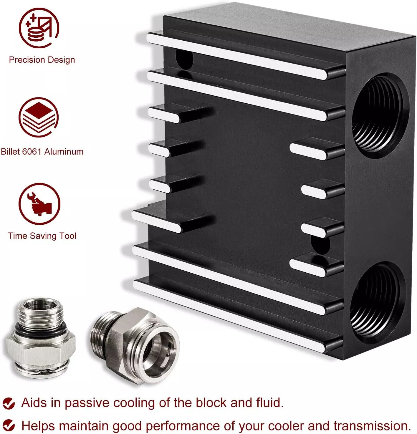 Thermal Bypass For 2013-2018 Dodge Ram 6.7L Cummins 68RFE Transmission Cooler