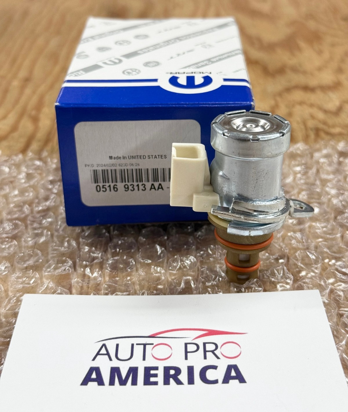 NEW OEM Mopar 62TE Trans Variable Force Solenoid VFS (0-90 Psi Sensor) 5169313AA
