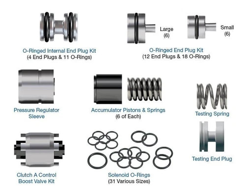 Sonnax ZF6-6R60-ZIP Zip Kit Valve Body Rebuild 6R60 6R80 ZF6HP19 ZF6HP26 ZF6HP32