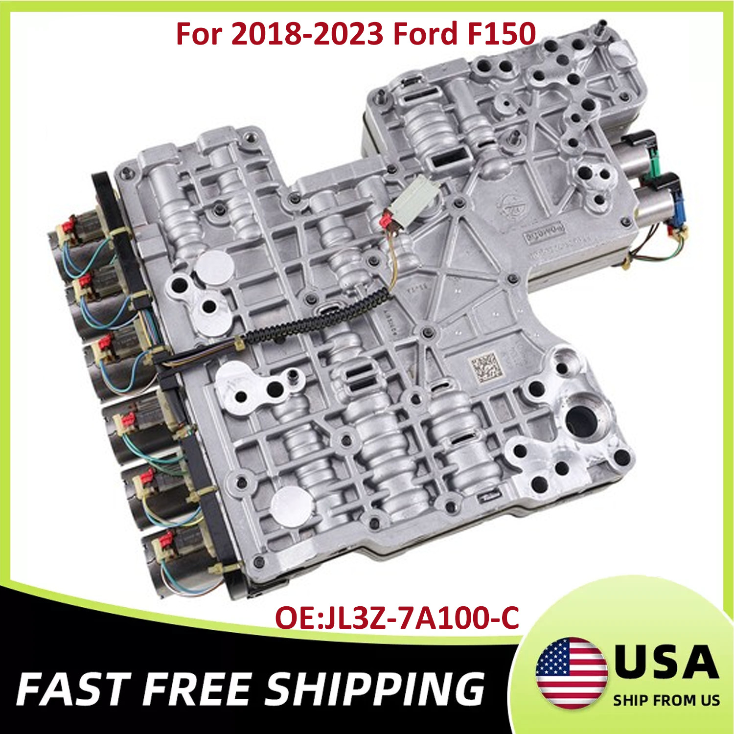 For Ford F-150 Expedition Navigator 2018-2023 10R80 Valve Body, JL3Z-7A100-C