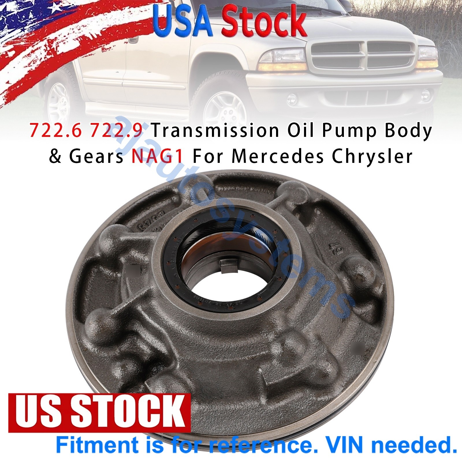 722.6 722.9 Transmission Oil Pump Body & Gears NAG1 For Mercedes Chrysler
