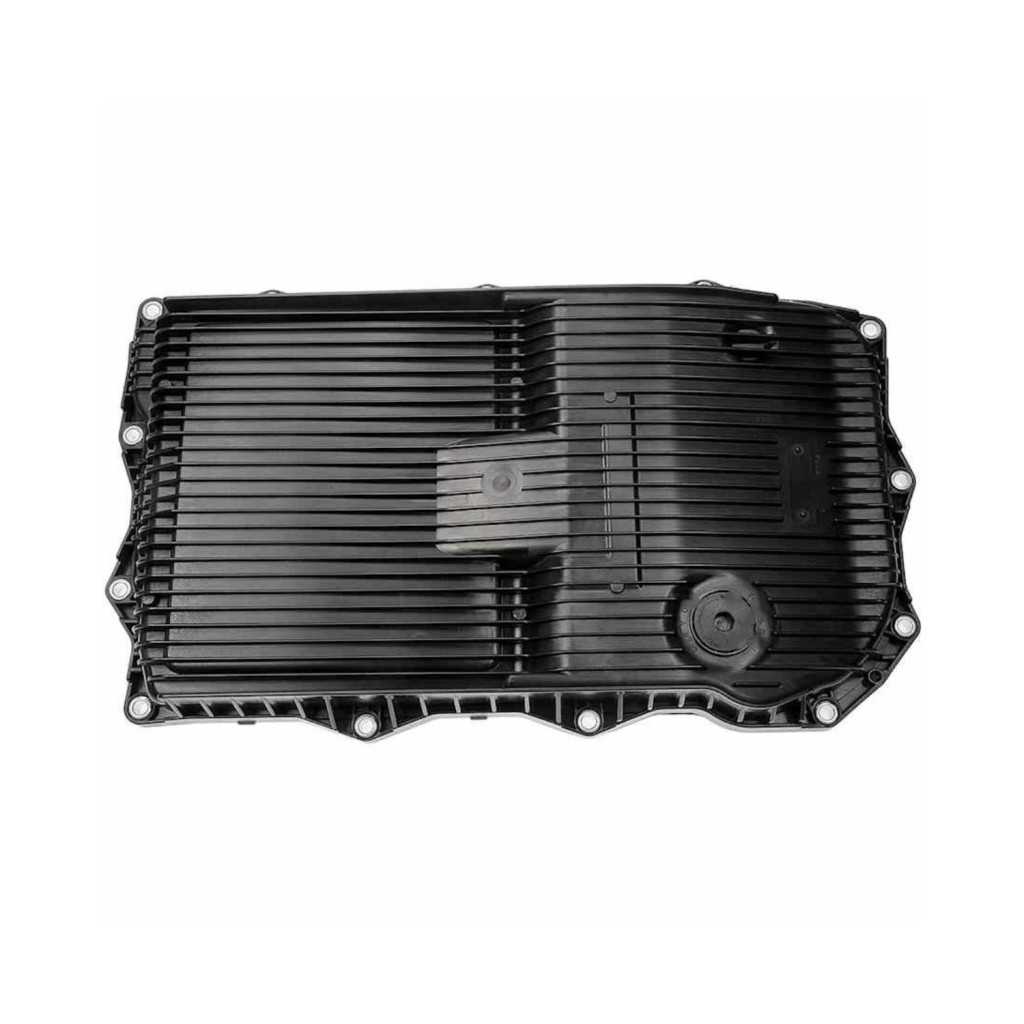 For Dodge Charger 2013-2023 Transmission Pan CAPA Plastic Black 8.8 Qt Capacity