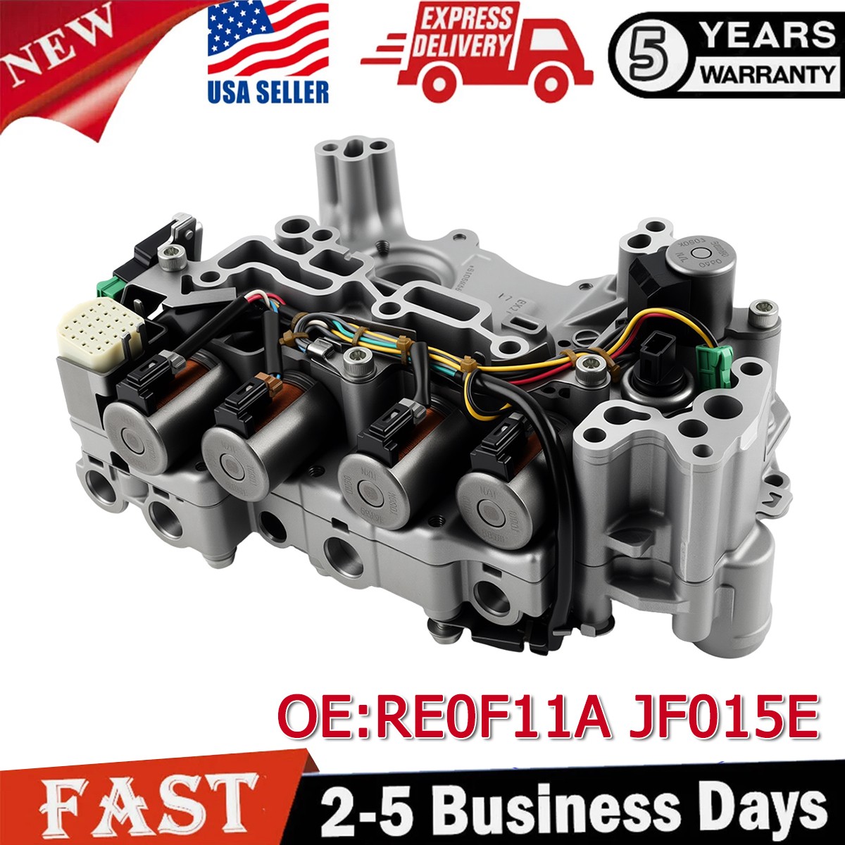CVT Transmission Valve Body For Nissan Sentra 1.8L 2013-2019 Versa 1.6L JF015E