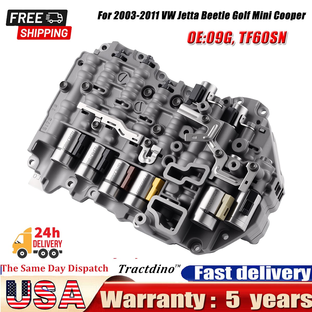 09G325039A 6 Speed Transmission Valve Body For VW Beetle Jetta Golf TOURAN Audi