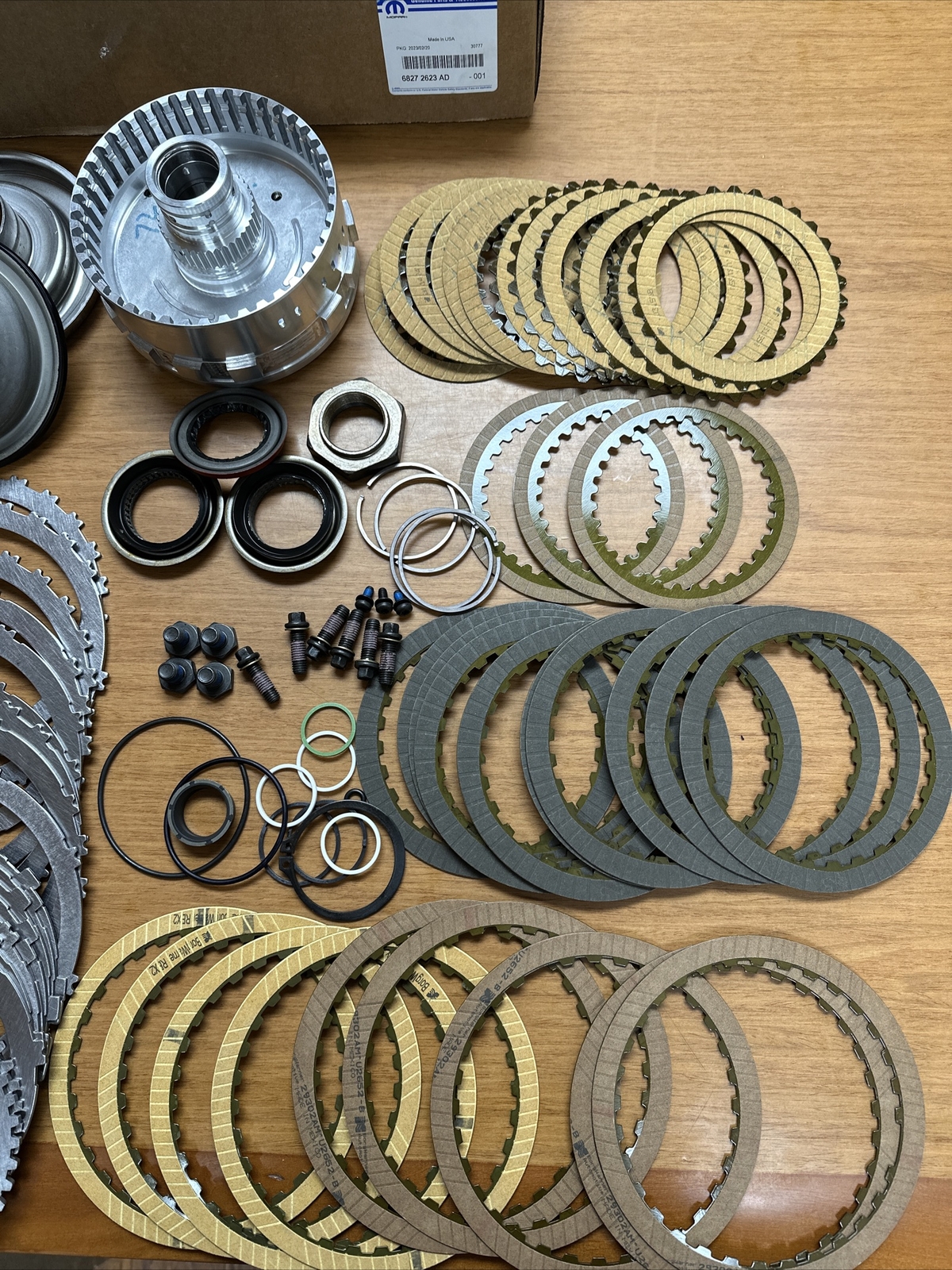 Factory Mopar Transmission Master Rebuild Kit for 62TE (#68272623AB)